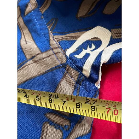 Vintage FUBU Button Up Shirt/90's Streetwear, Dragon Print, Size 2X - Picture 7 of 8